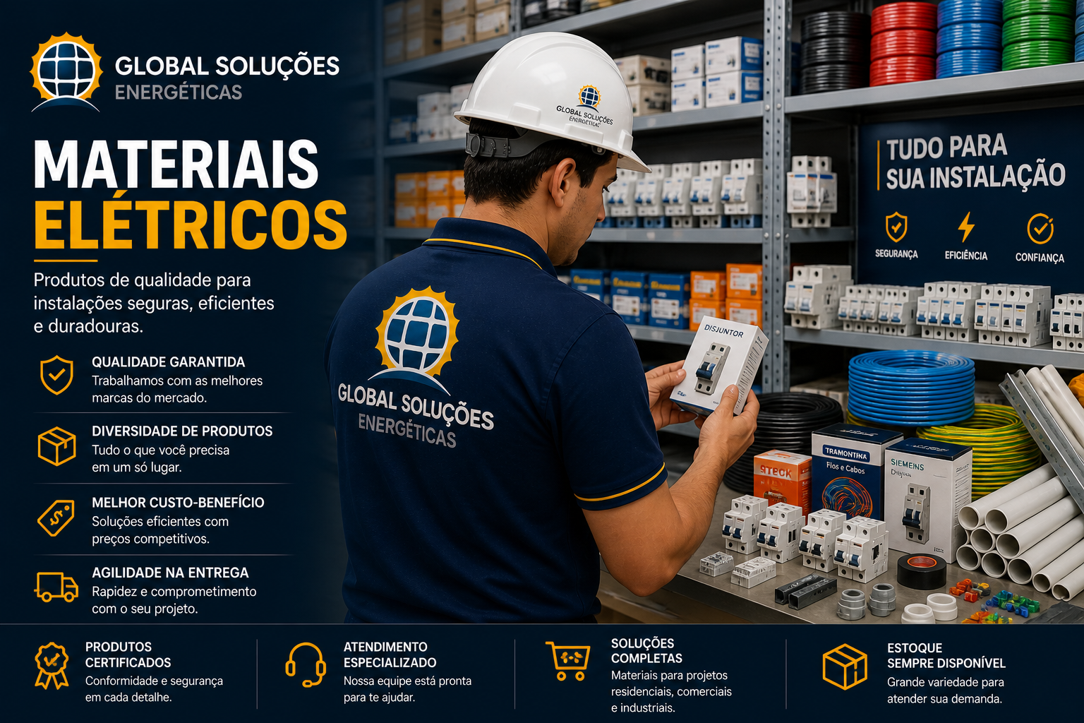 Venda de materiais